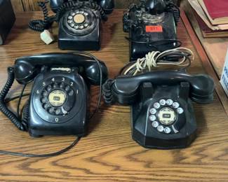 Vintage Rotary Dial Telephones