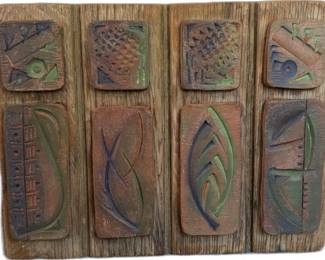 Various wood cookie molds 9 to 25 tall priced individually