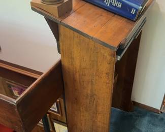 Vintage Wooden Book Stand