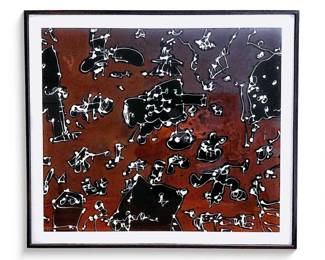 “Brown Abstract,” Alden Mason

39.75” x 35” | Greg Kucera Appraisal = $4000

Mason’s work can be found in the collections of the Henry Art Gallery, Seattle Art Museum, Tacoma Art Museum, Museum of Northwest Art, San Francisco Museum of Art, Portland Art Museum, Milwaukee Art Museum, and many private and corporate collections in the US. Alden Mason was selected by the Seattle Art Dealers Association (SADA) to be a part of the Century 21 exhibit at the Wright Exhibition Space in Seattle.
