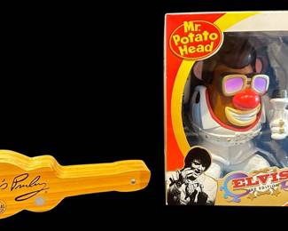 Elvis Mr Potato Head and Pen