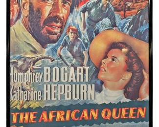 The African Queen Framed Movie Poster