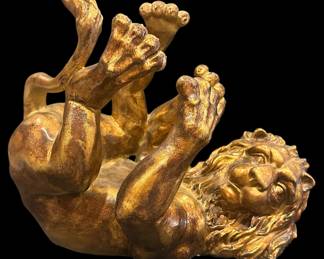 Lion Wine Bottle Holder