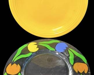Hand Painted Serving Platters