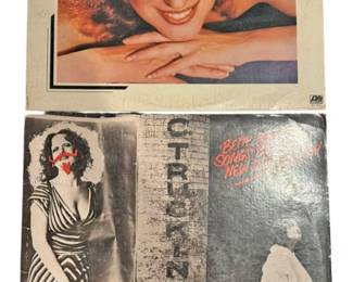 2 Bette Midler Vinyl Records