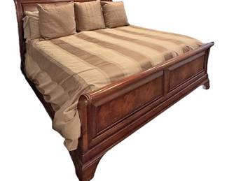 Ethan Allen Newport Solid Wood Bed Frame