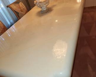 beautiful lacquered dining table-top