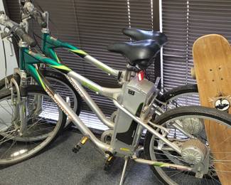 Pair of Mongoose E bikes