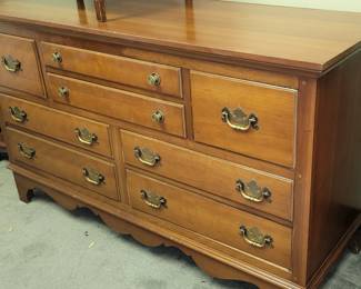 National Furniture triple dresser