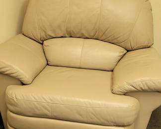 Pair of leather chairs