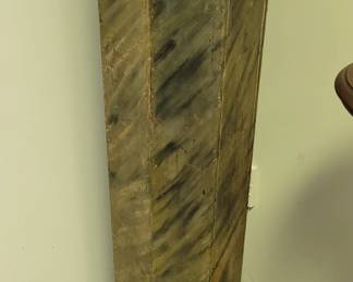 Faux marble stand