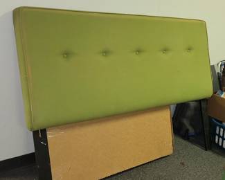 Full upholstered headboard