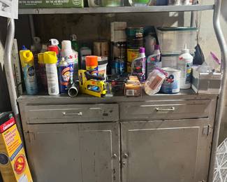 REALLY COOL METAL CUPBOARD 