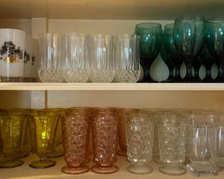 Depression glassware