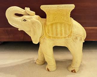 Mid-century ceramic elephant