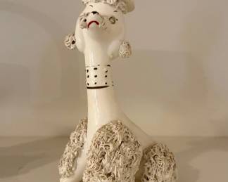 Vintage poodle figurine