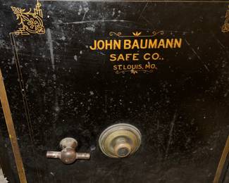 You will need to ask to see the safe at sale.  It is in a roped off area. 