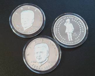 Silver JFK coins