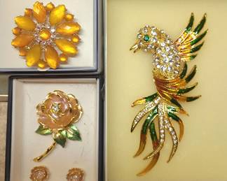Costume brooches