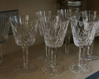Waterford crystal wine stems