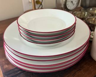 Ginori Italy plates and shallow bowls