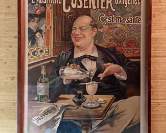 Vintage Absinthe poster