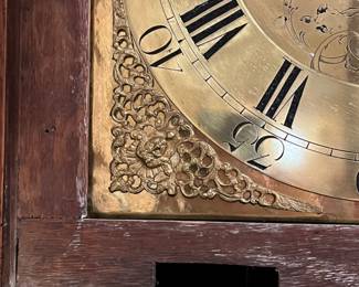 c. mid 1700s Thomas Sharp Clockmaker - Antique English long case clock - purchased in Wales in the 1960s