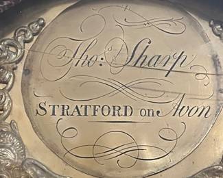 c. mid 1700s Thomas Sharp Clockmaker - Antique English long case clock - purchased in Wales in the 1960s