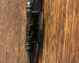 details of c. mid 1700s Thomas Sharp Clockmaker - Antique English long case clock - purchased in Wales in the 1960s