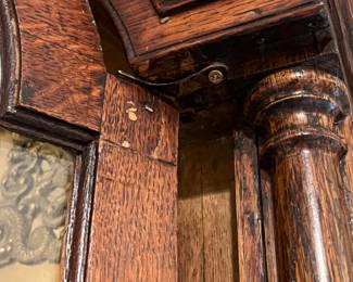 c. mid 1700s Thomas Sharp Clockmaker - Antique English long case clock - purchased in Wales in the 1960s