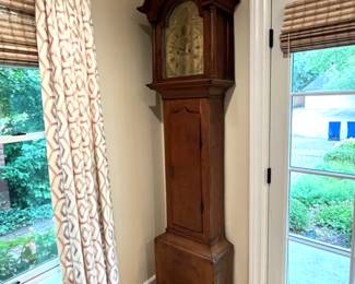 c. mid 1700s  by Thomas Sharp Clockmaker - Stratford on Avon - Antique English long case clock - purchased in Wales in the 1960s
