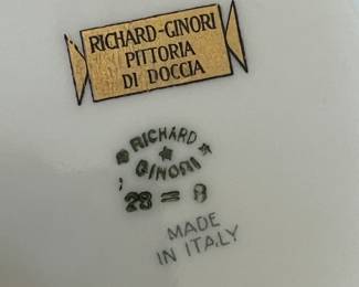 Ginori Italy plates and bowls