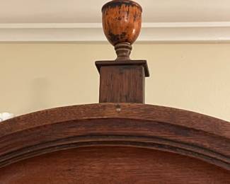 details of c. mid 1700s Thomas Sharp Clockmaker - Antique English long case clock - purchased in Wales in the 1960s