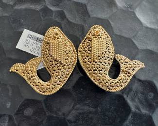 Fun fish clip-on earrrings