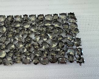 Jarin silver & crystal bracelet