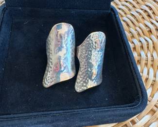 2 Lynn Ban silver rings