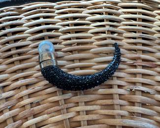 Givenchy magnetic tusk earring 