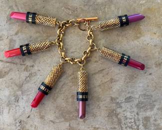 Jean Paul Gaultier lipstick bracelet