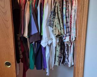Vintage women's clothes and hats.