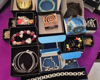 Bracelets.