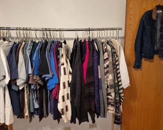 Men's clothing.