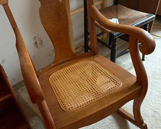 Cane webbing chair