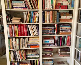 Large collection of Vintage cookbooks 