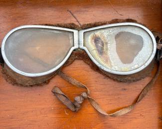 WWII Flight goggles