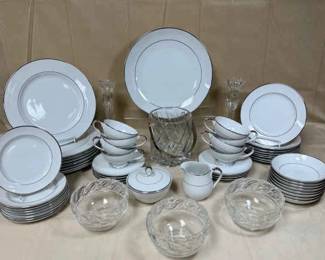 Crystal, Tiffany Co,  Mikasa Lot