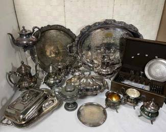 Beautiful Silverplate Lot