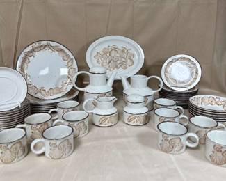 Wedgwood Midwinter Stonehenge Seascape 51 Piece Dinnerware Set