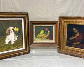 Gold Frame Picture Lot