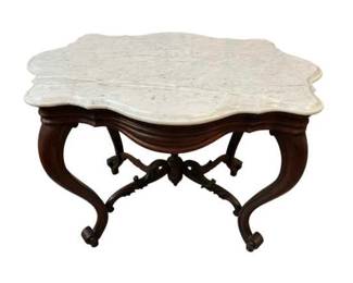 Antique Marble Top Table