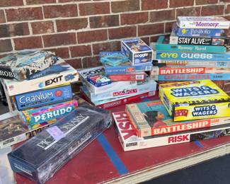 Games - more available than pictured